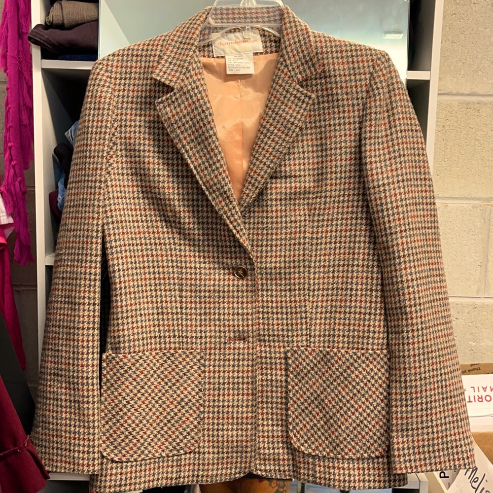 DONNKENNY WOOL BLAZER SUIT JACKET SIZE 9/10
